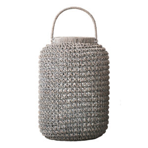 Grey Water Hyacinth Lantern