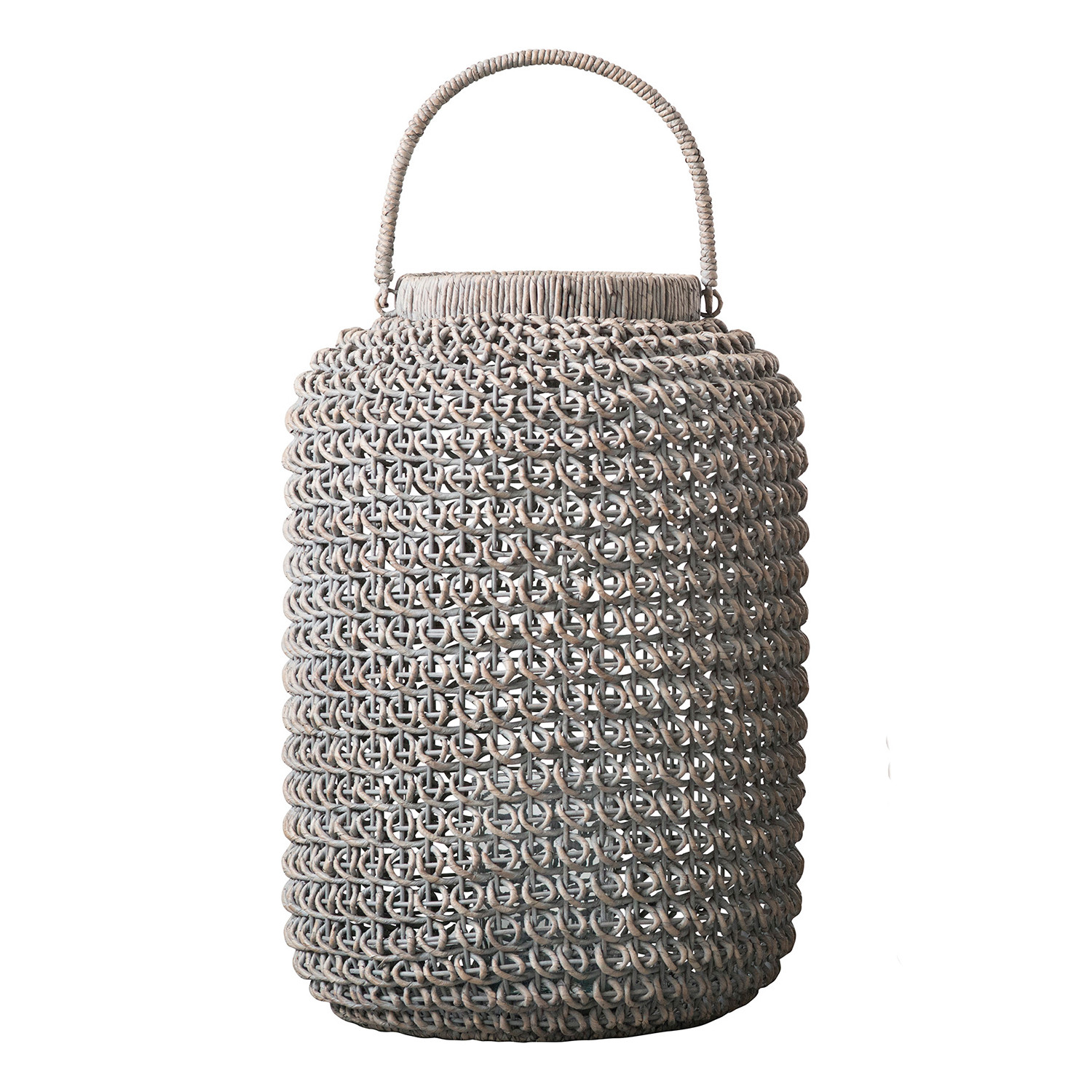 Grey Water Hyacinth Lantern